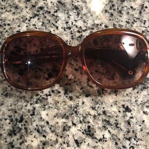 Coach Amber Horn Trudie Sunglasses